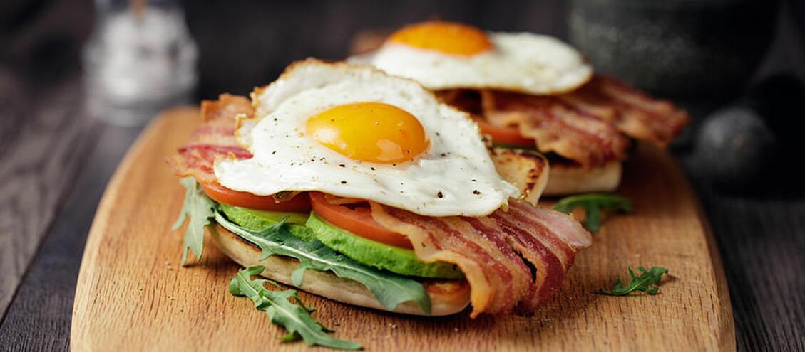 menu keto-dieetille